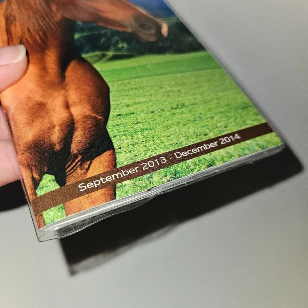 Sept 2013-Dec 2014 Horse Pocket Calendar Lot Prop (dates line up with 2024/2025)